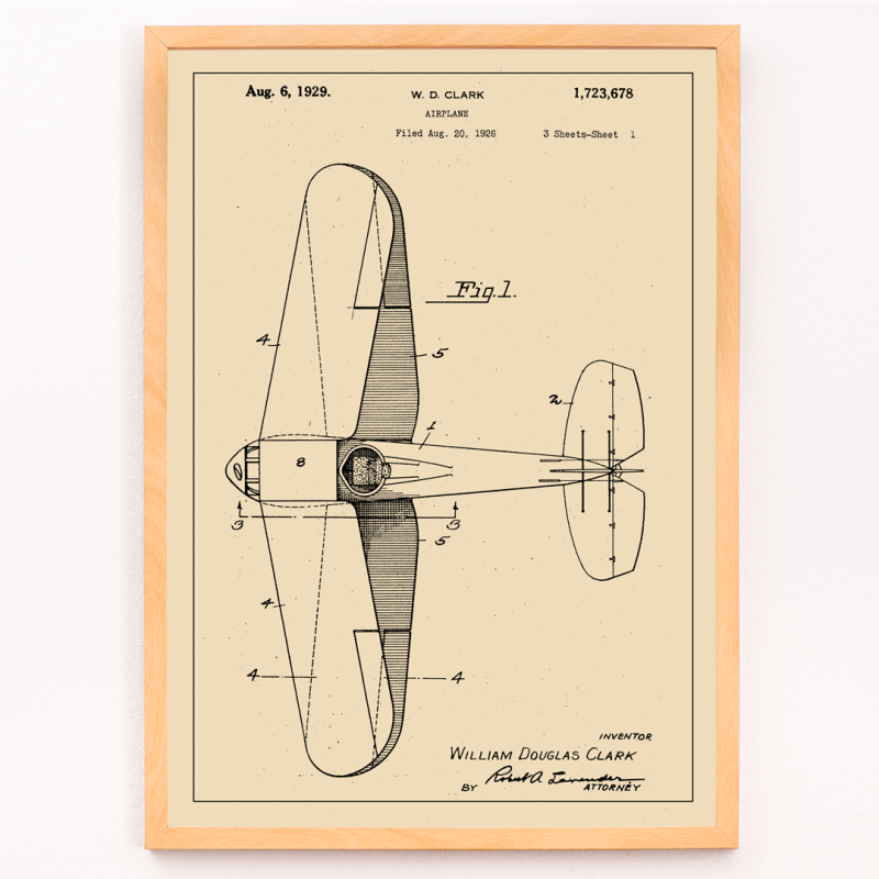 Patente de avión