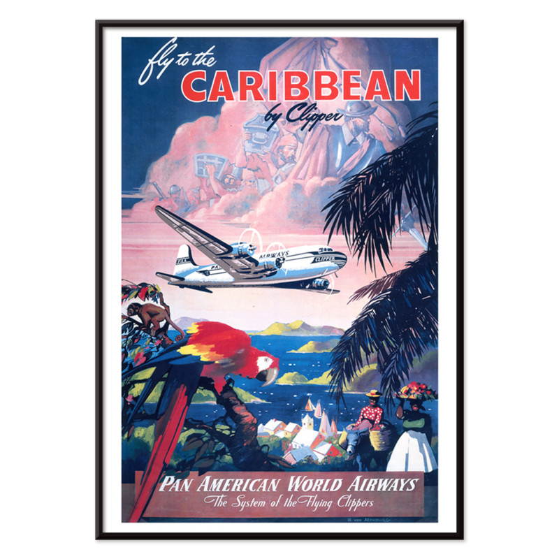 Fliegen Sie in die Karibik