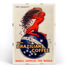 Trinke brasilianischen Kaffee