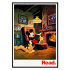 Mickey llegeix