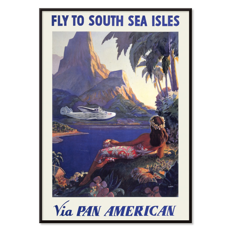 Vola verso le isole del Mare del Sud tramite Pan American