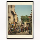Scena di strada in Nord Africa