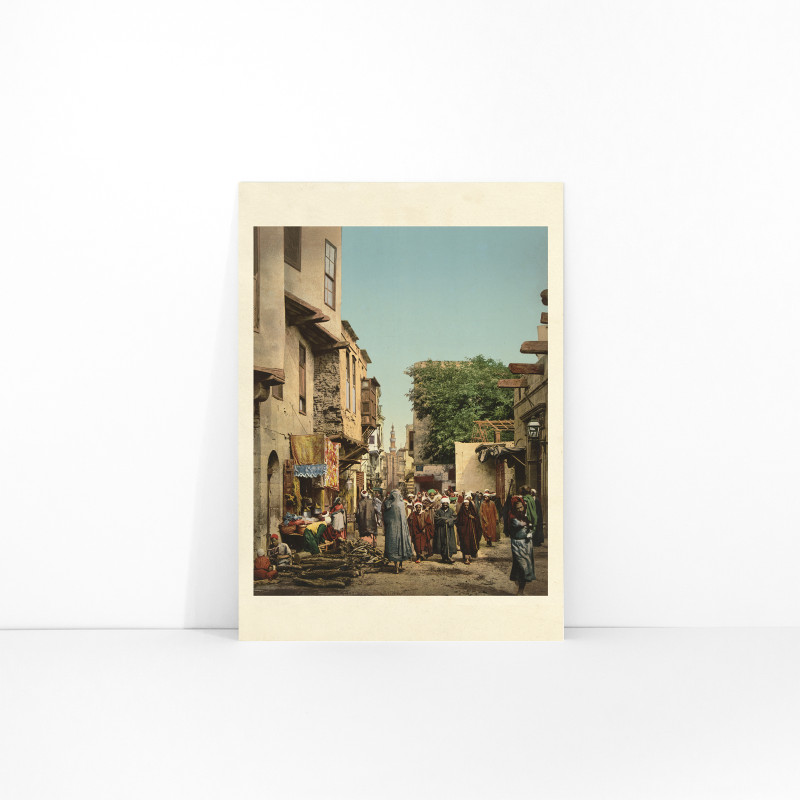 Street scene in North Africa