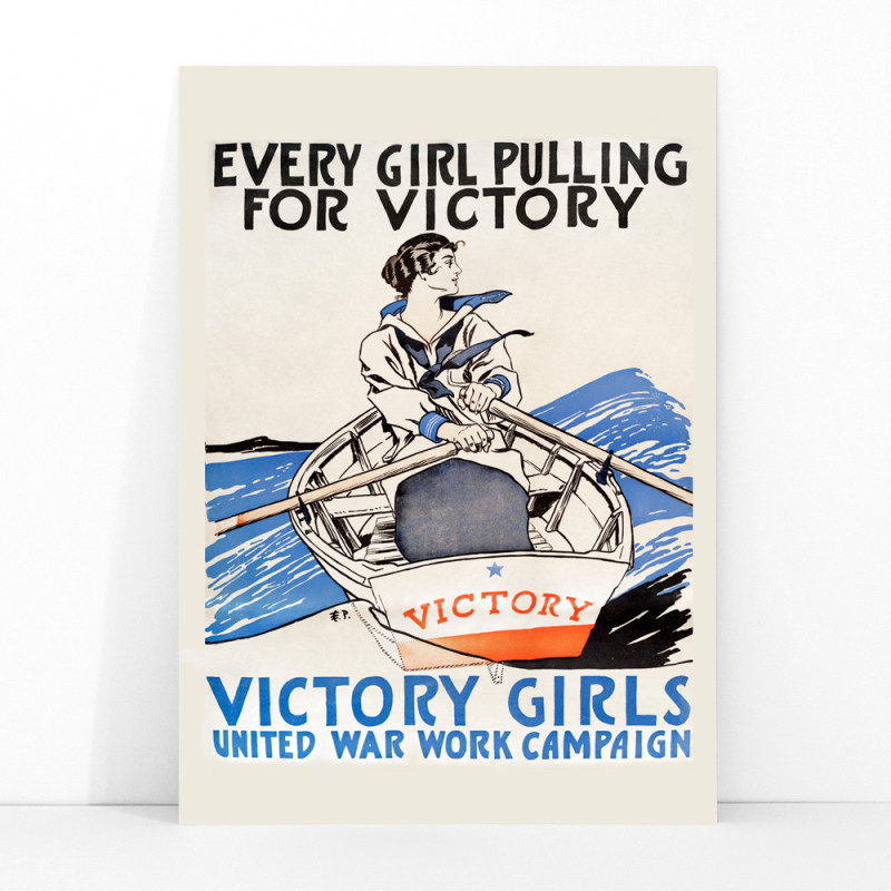 Chaque fille tire pour la victoire