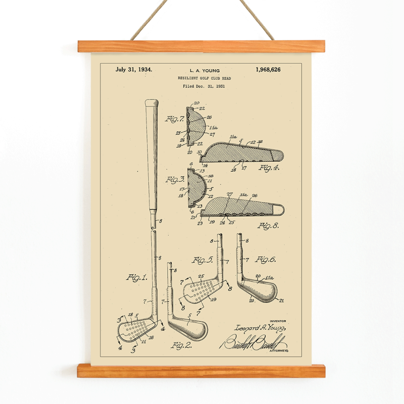Resilient Golf Club Head Patent