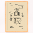 Patente de moinho de café