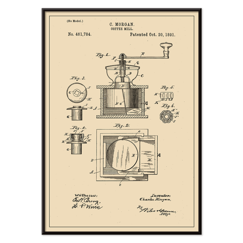 Coffee Mill Patent