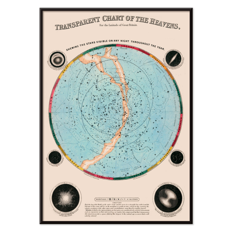 Mapa Transparente dos Céus